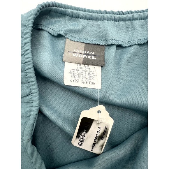 VTG Urban Works Teal Blue Green Sparkle Skirt - Picture 5 of 7